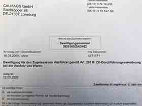 zugelassener Ausführer (ZA)